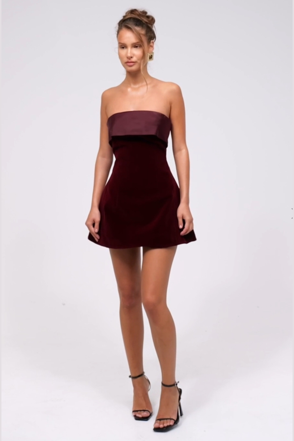 Fold Over Mini Dress | Boulevard