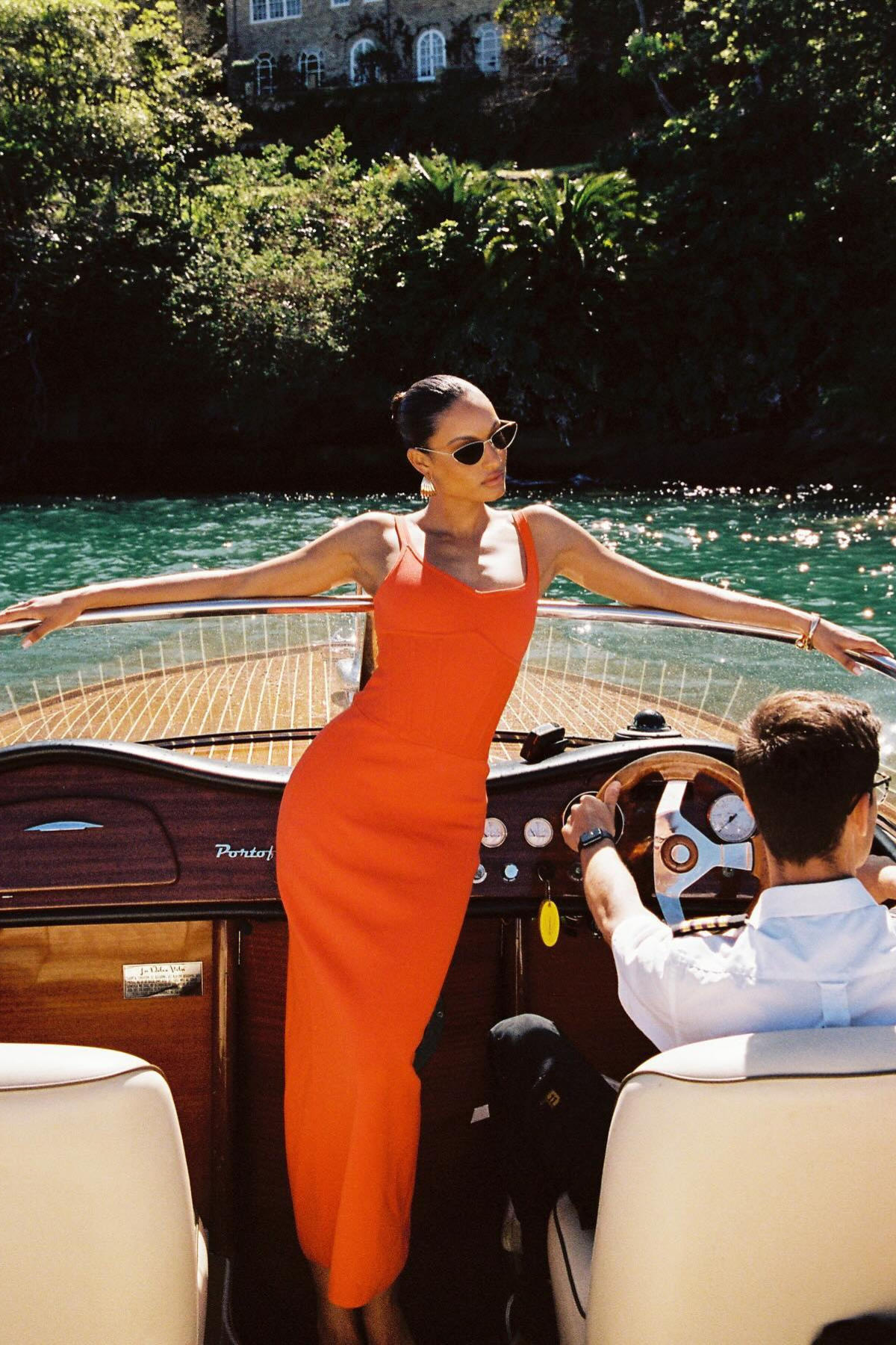 April Corset Dress | Red