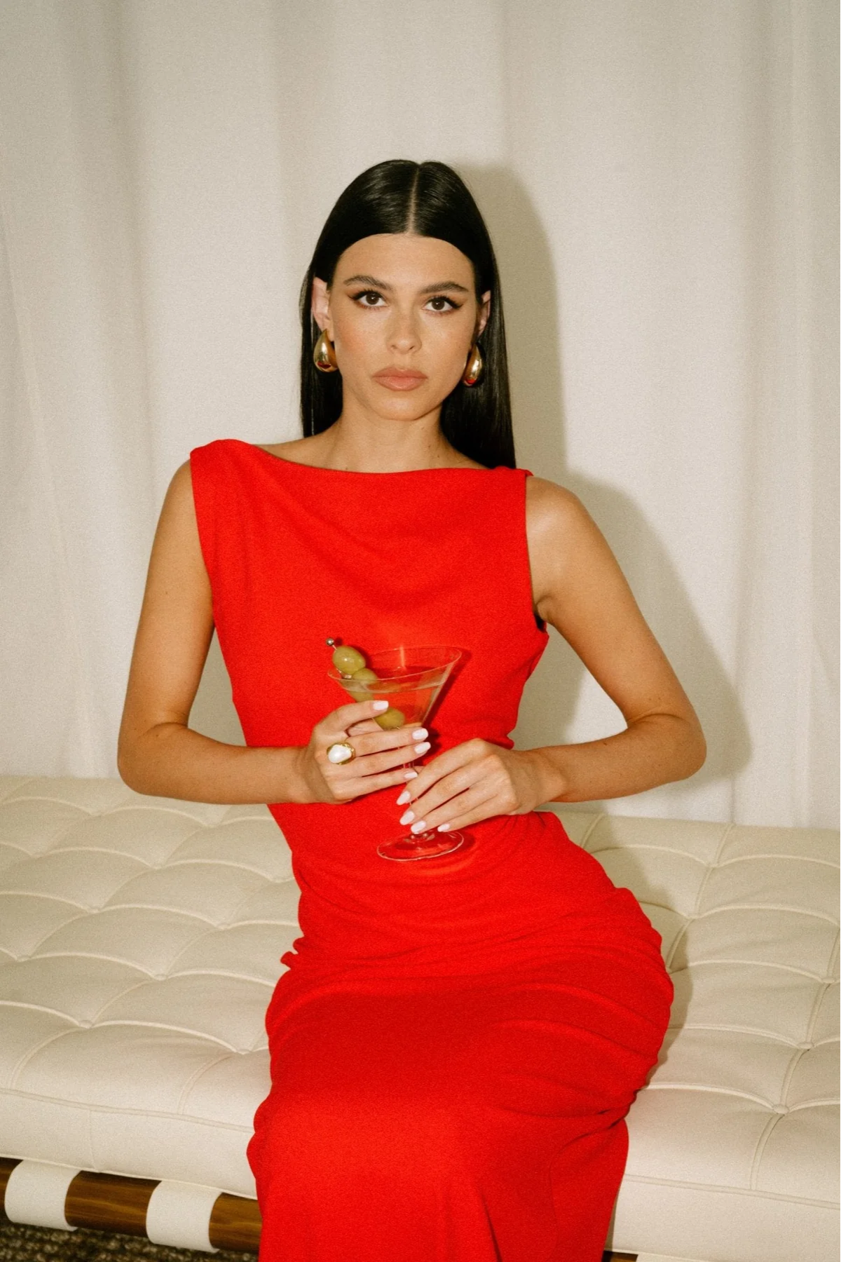 Verona Gown | Cherry Red