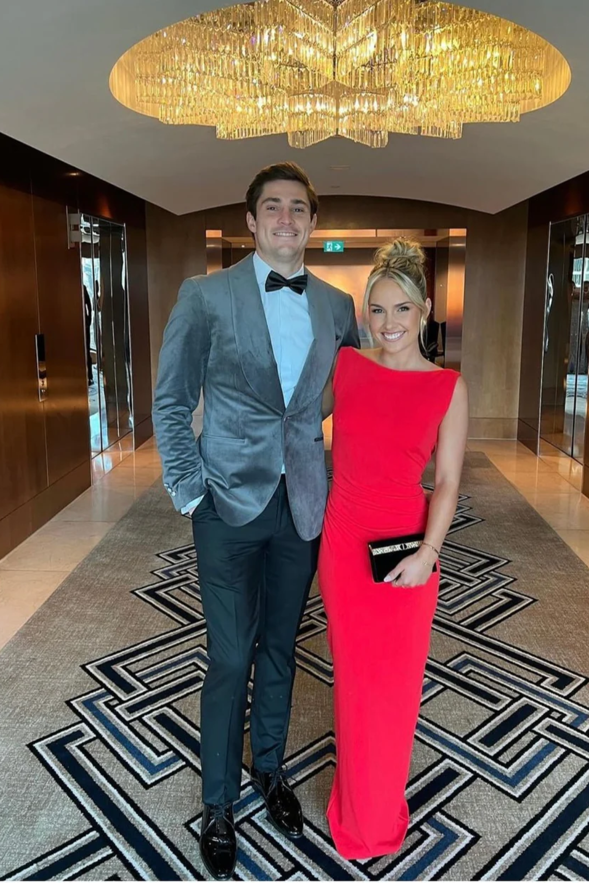 Verona Gown | Cherry Red