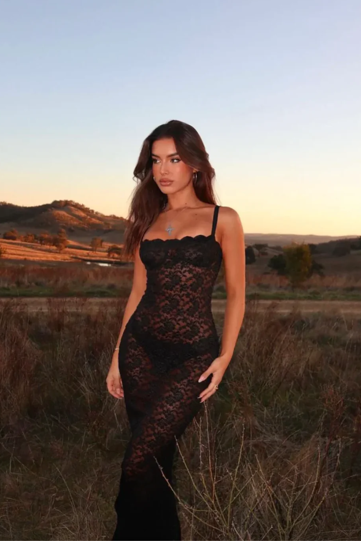 Margot Lace Maxi Dress